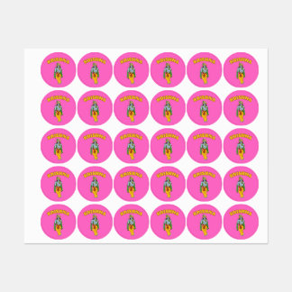 Lord Krishna Small Stickers Etiketten
