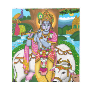 Lord Krishna Stationery Notizblock