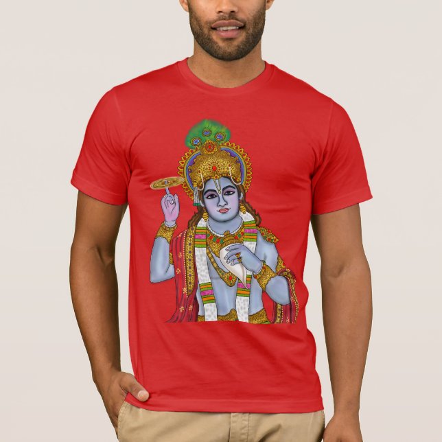 Lord Krishna T-Shirt (Vorderseite)