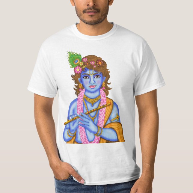 Lord Krishna T-Shirt (Vorderseite)