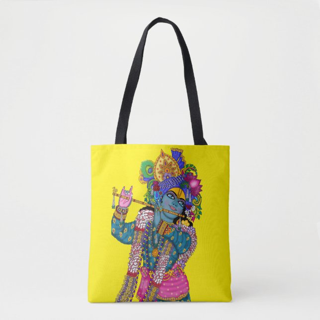 Lord Krishna-Taschentuch Tasche (Vorderseite)