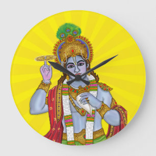 Lord Krishna Wanduhr