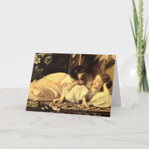 Lord Leightons Mutter und Kind - Karte