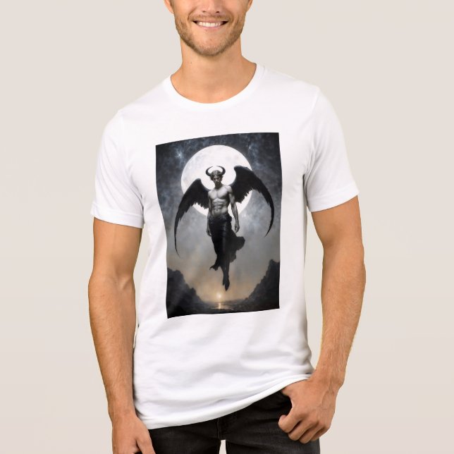 Lord Lucifer Tri-Blend Shirt (Vorderseite)