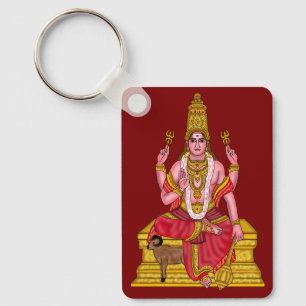 Lord Mangal Göttlicher Hindu-Astrologie-Schlüssela Schlüsselanhänger