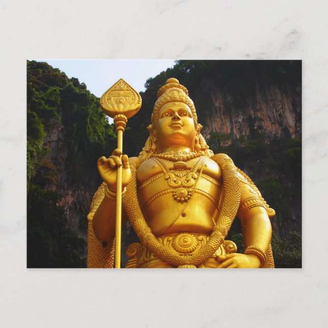 Lord Murugan Postcards Postkarte (Vorderseite)