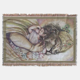 Lord Narasimha - Blanket Decke