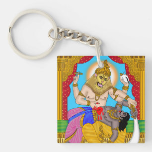 Lord Narasimha Schlüsselanhänger