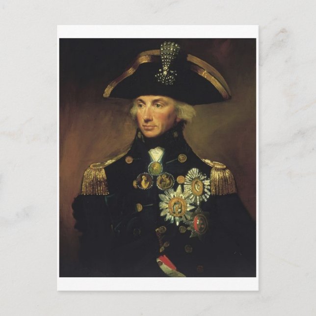 Lord Nelson Postkarte (Vorderseite)