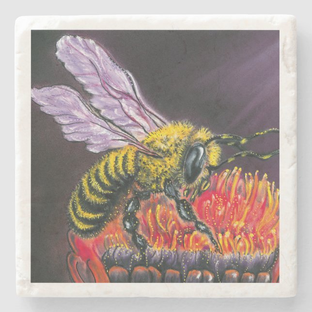 Lord of Honey Steinuntersetzer (Vorderseite)