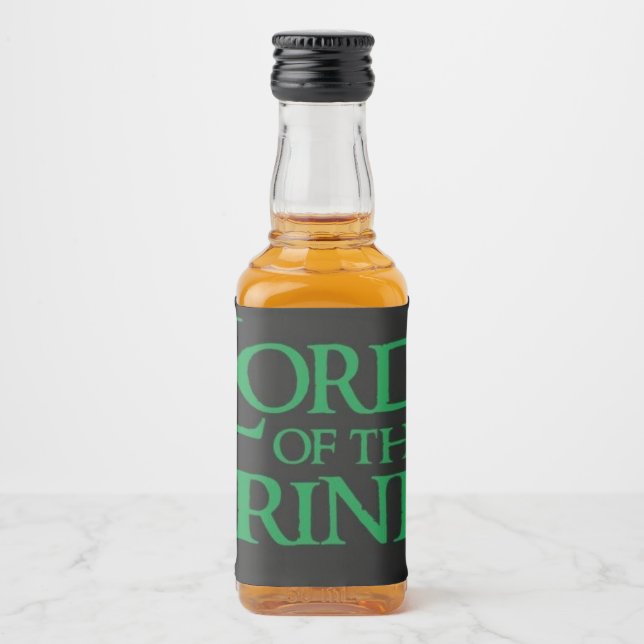 Lord of the Drinks Alkoholflaschenetikett (Vorderseite)