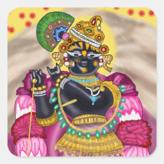 Lord Radharaman Vrindavan Aufkleber