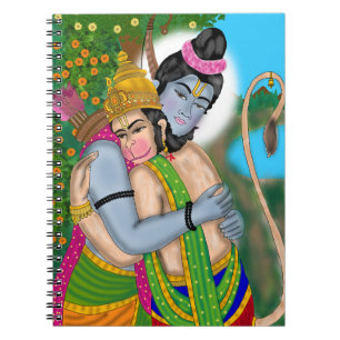 Lord Rama & Hanuman Schreibwaren Notizblock