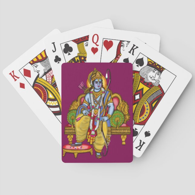 Lord Rama Spielkarten (Rückseite)