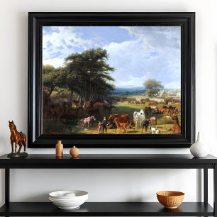 Lord Rivers Gestüt von Jacques–Laurent Agasse. Poster