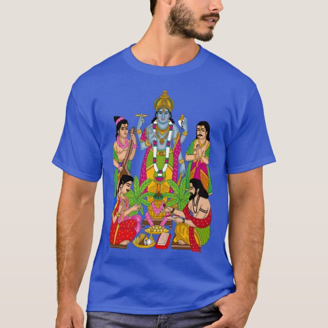 Lord Satyanarayan T-Shirt (Vorderseite)
