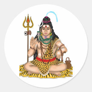 Lord Shiva Aufkleber