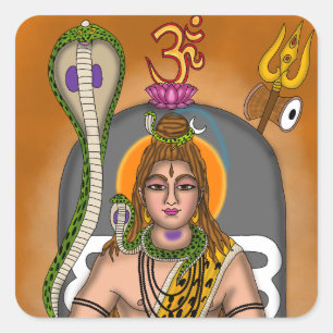 Lord Shiva Aufkleber