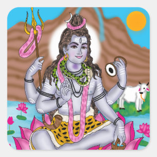 Lord Shiva Aufkleber
