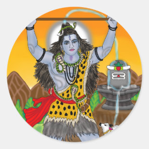 Lord Shiva Aufkleber