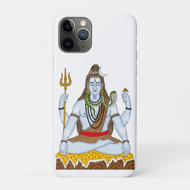 Lord Shiva Handyhülle Case-Mate iPhone Hülle (Rückseite)