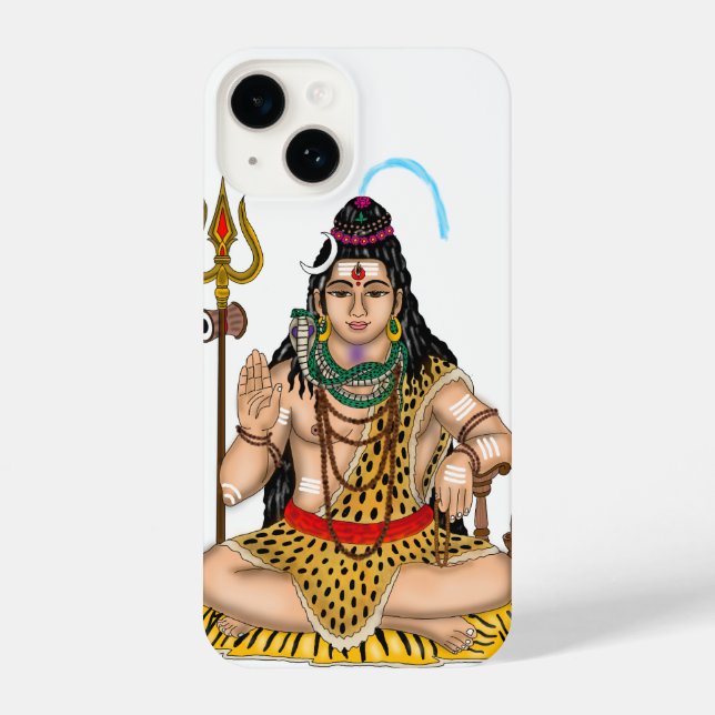 Lord Shiva Handyhülle iPhone 14 Hülle (Rückseite)