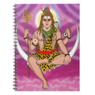Lord Shiva Notebook Notizblock