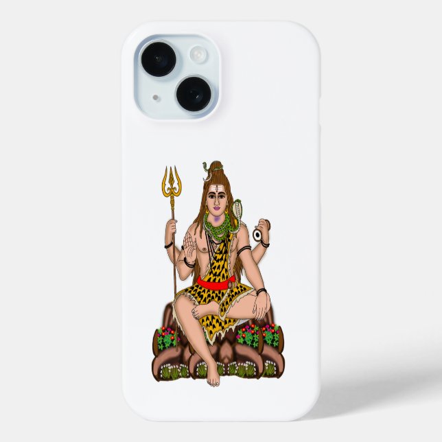 Lord Shiva Phone Case (Rückseite)