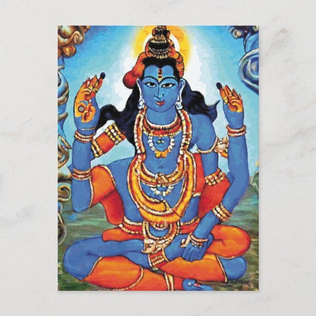 Lord Shiva - Postcard Postkarte (Vorderseite)