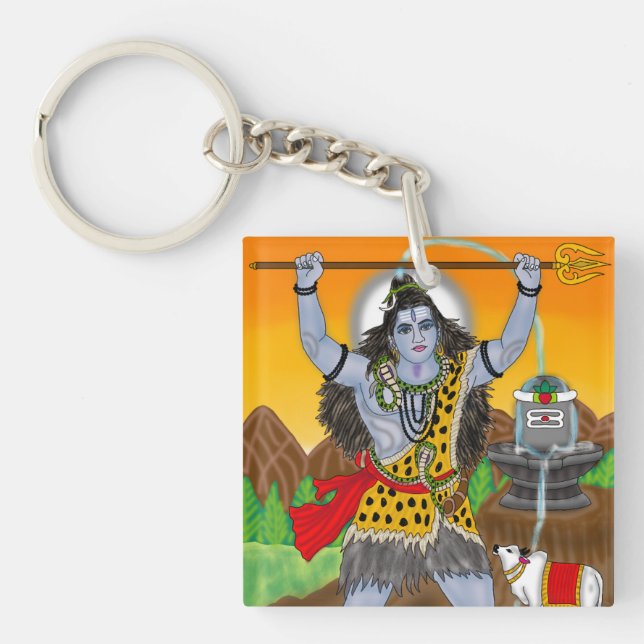 Lord Shiva Schlüsselanhänger (Vorderseite)
