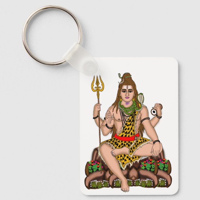 Lord Shiva Schlüsselanhänger (Vorderseite)