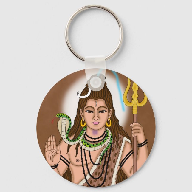 Lord Shiva Schlüsselanhänger (Vorderseite)