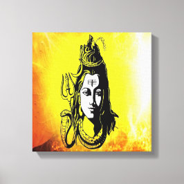 Lord Shiva schöne Gemälde auf Leinwand