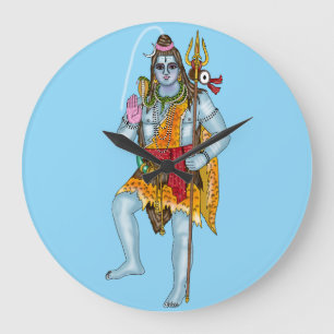 Lord Shiva Wanduhr