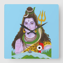 Lord Shiva Wanduhr