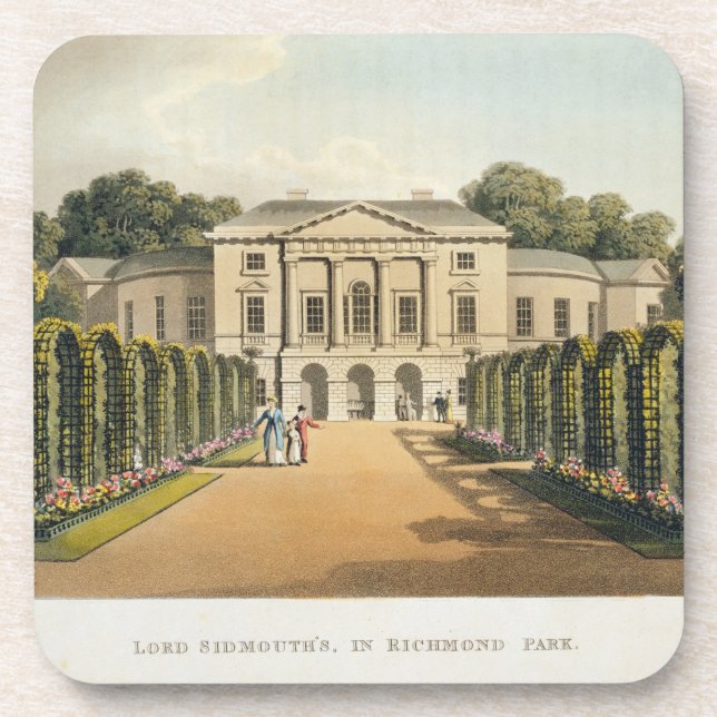 Lord Sidmouths, in Richmond-Park, 'von den Untersetzer (Vorderseite)