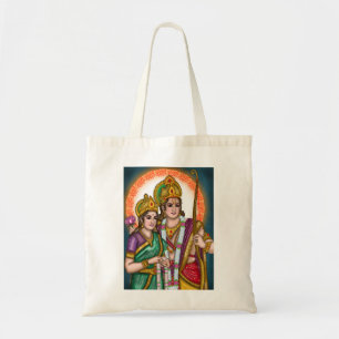 Lord Sita Ram Leinwand-Tasche  Tragetasche