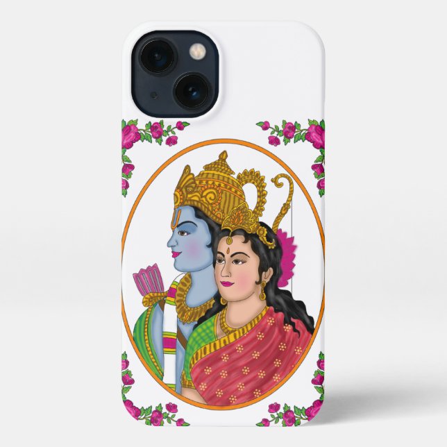 Lord Sitaram Handyhülle iPhone Hülle (Rückseite)