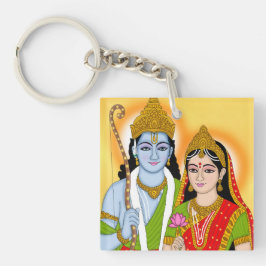 Lord Sitaram Keychain – Divine Accessory for Daily Schlüsselanhänger