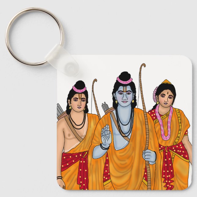 Lord Sitaram Keychain Schlüsselanhänger (Vorderseite)