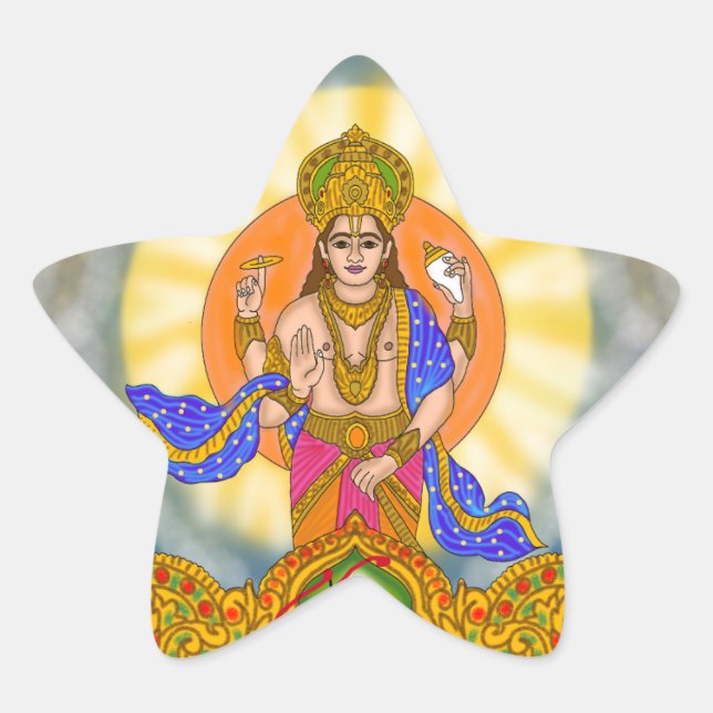 Lord Surya Sticker (Devant)