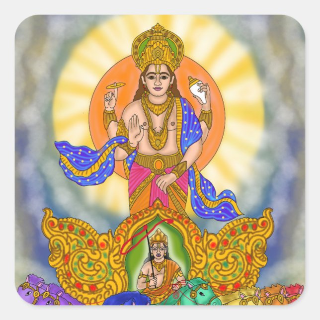 Lord Surya Sticker (Devant)