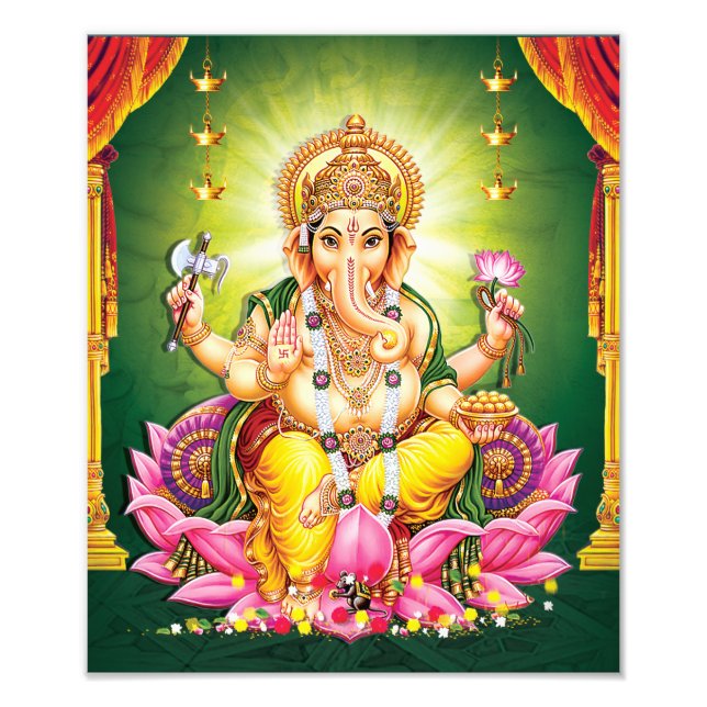 Lord Vinayaka Fotodruck (Vorne)