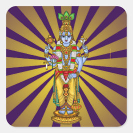 Lord Vishnu Aufkleber