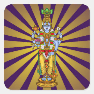 Lord Vishnu Aufkleber