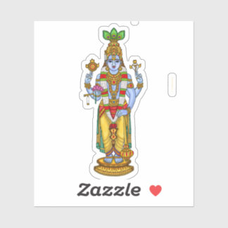 Lord Vishnu Aufkleber