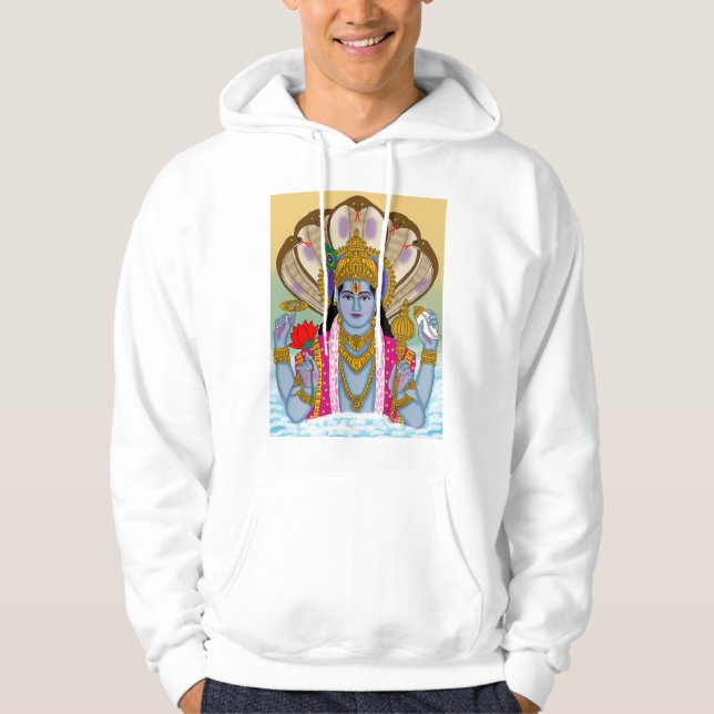 Lord Vishnu Hoodie (Vorderseite)