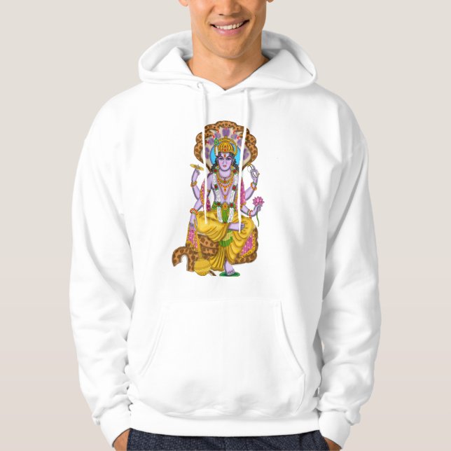 Lord Vishnu Hoodie (Vorderseite)