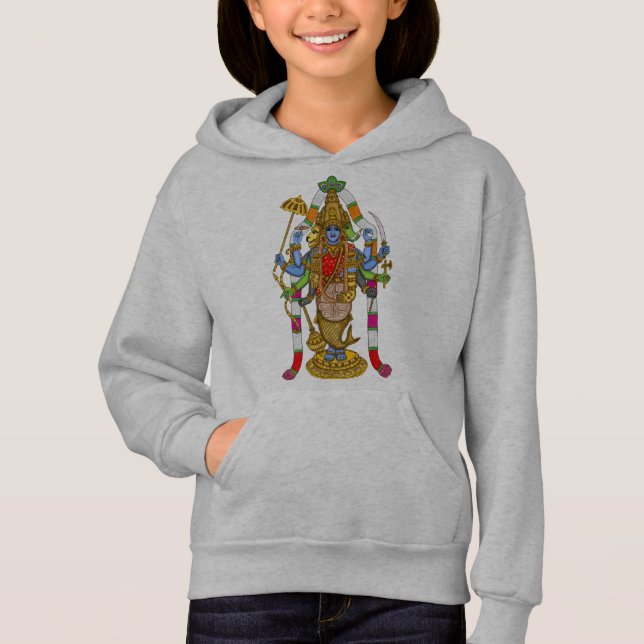 Lord Vishnu Hoodie (Vorderseite)