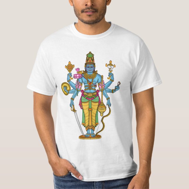 Lord Vishnu T-Shirt (Vorderseite)